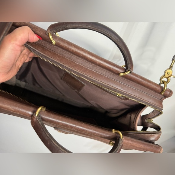 Vintage Coach  Briefcase Style 5213 Large Messenger Bag - Picture 8 of 15